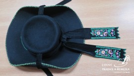 Klobouk Haná se sametovou stuhou - Klobouky - Krojové klobouky