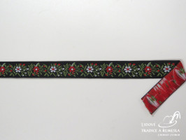 Stuha krojová - Vzorovky, stuhy - Krojové  stuhy - vzorovky