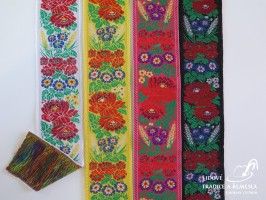 Stuha krojová - Vzorovky, stuhy - Krojové  stuhy - vzorovky