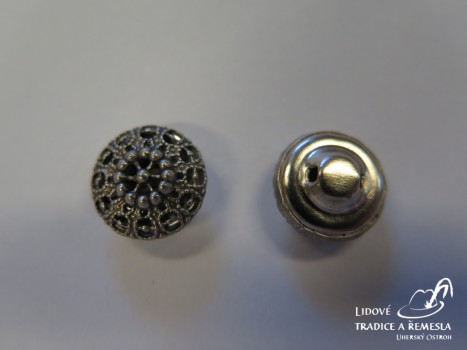 Knoflík filigránový - Knoflíky - Kovové knoflíky