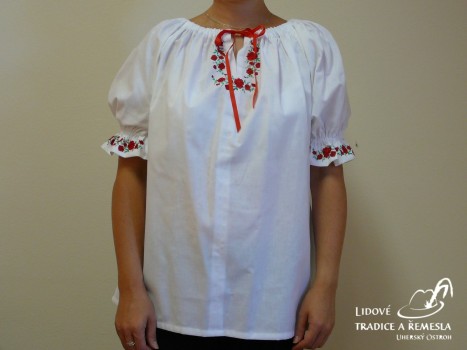 Halenka s růžičkami 1 - Venkovský styl - Dámské součásti