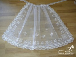 Zástěrka tylová 2 - Krojové výrobky dámské - Sukně - přední, zadní, zástěrky